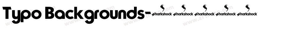 Typo Backgrounds字体转换